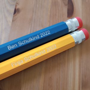 XXL-Bleistift mit Gravur