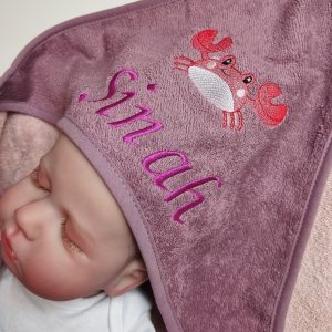 Kaputzenhandtuch Meerestiere