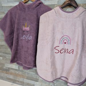 Badeponcho Regenbogen