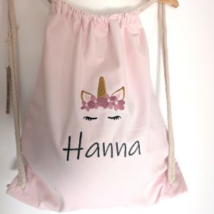 Turnbeutel Kinder Einhorn