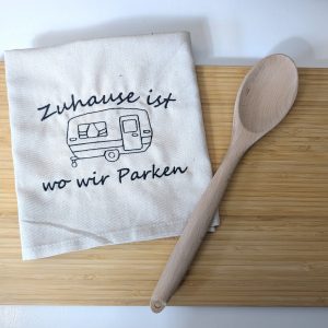 Geschirrtuch Wohnwagen