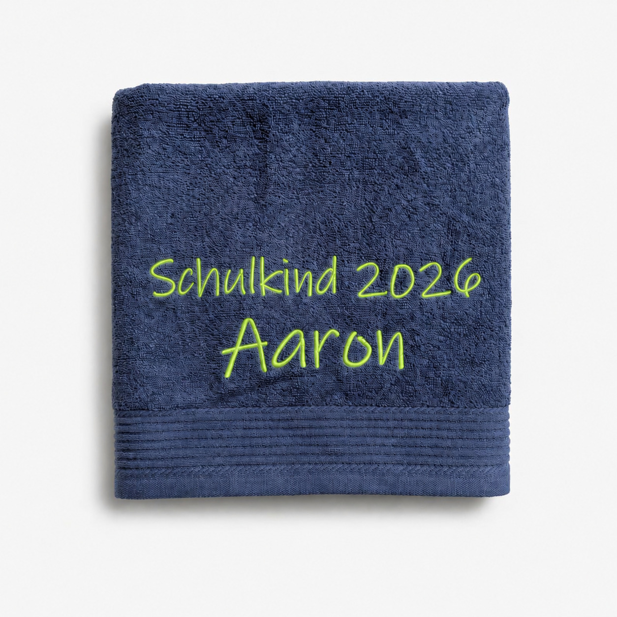 Handtuch mit Namen/Thema bestickt