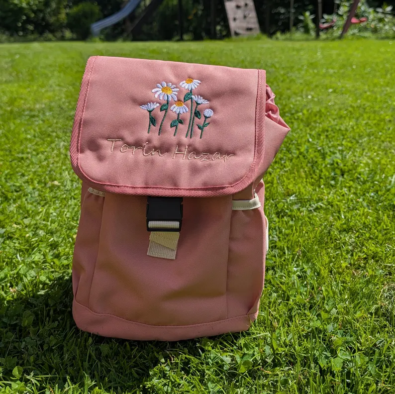 Rucksack Blumen – Bild 5