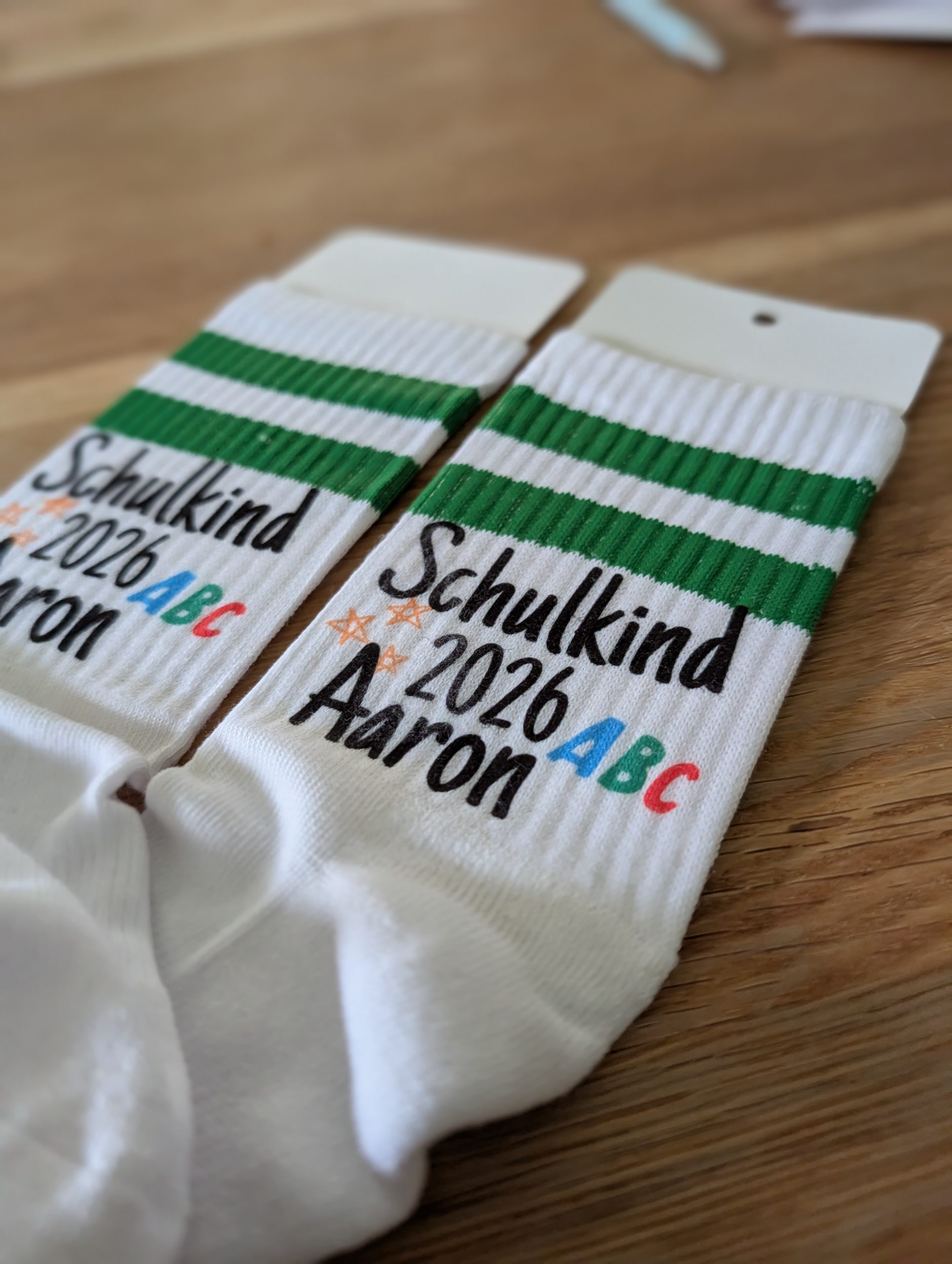 Socken Schulkind – Bild 3